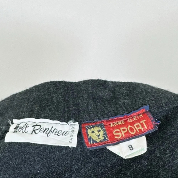 Anne Klein Charcoal A-Line Skirt - Picture 8 of 13